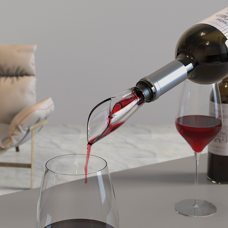 2023 new wine bottle opener suit multi-function gift box suit plastic electric wine bottle opener suit