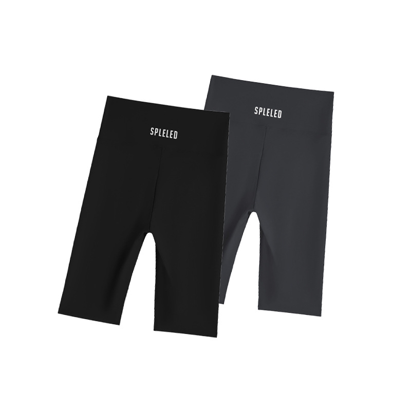Summer Five-point Pants Women's Thin High Waist Spring and Summer Slim-fit Outer Wear Bottoming Women's Yoga Shark Shorts New Riding Pants
