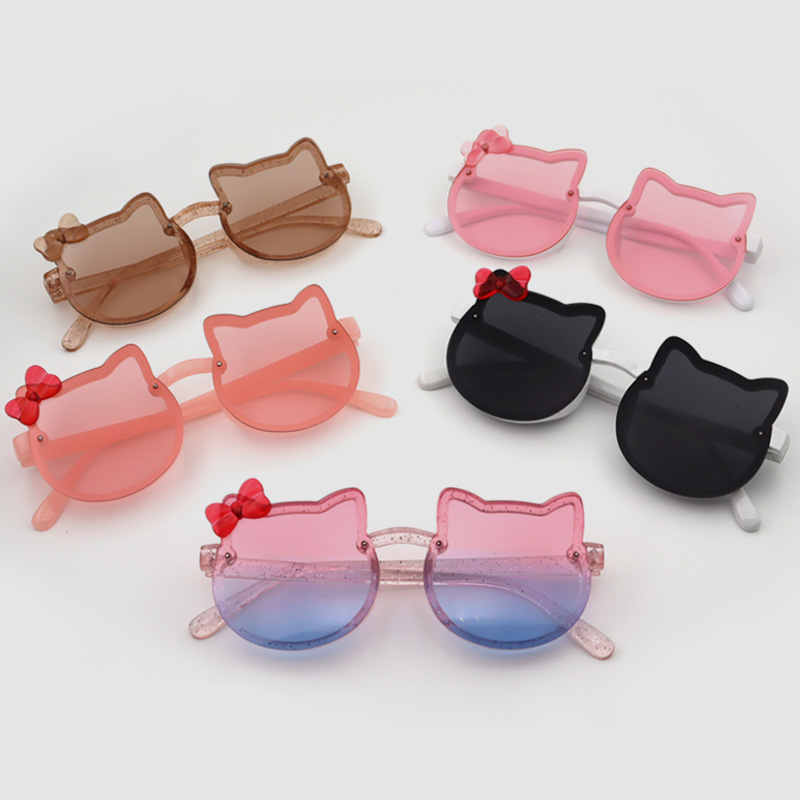 Children's Sunglasses Girls Anti-UV Baby Glasses Boys Sunglasses Cute Cartoon Sunglasses Kids Glasses