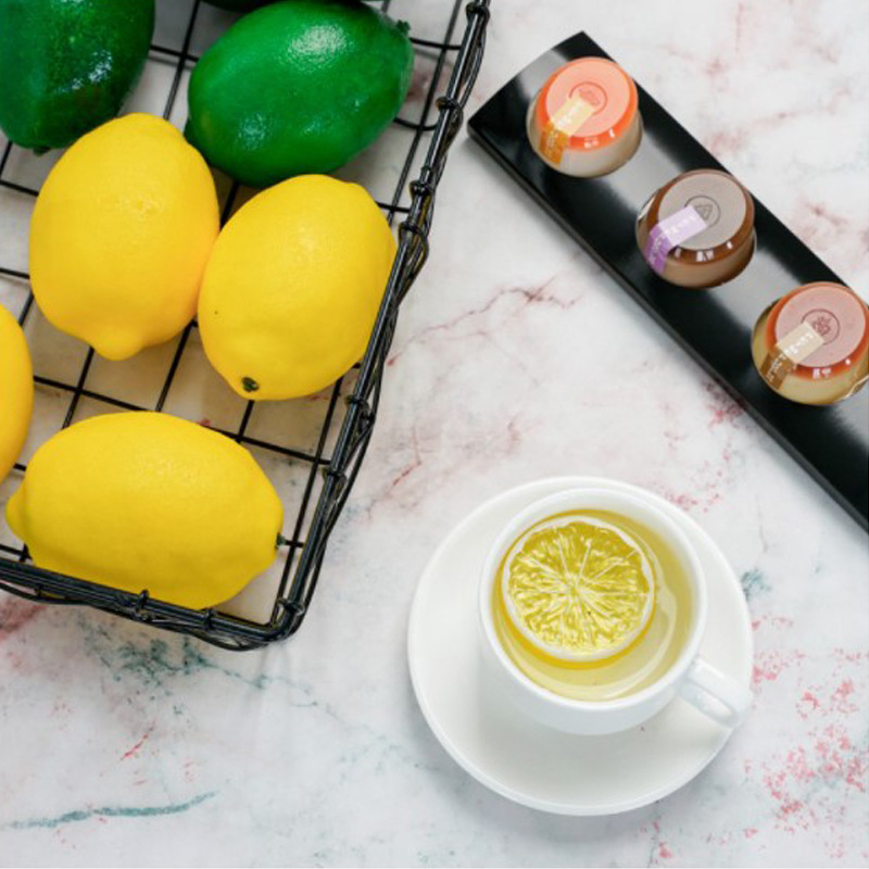 Simulation fruit simulation lemon model artificial lemon fake lemon photo props window decoration home decoration