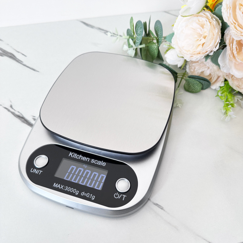 Factory Direct CH305 kitchen scale household baking scale food scale stainless steel electronic scale high precision electronic scale