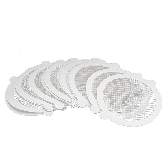 In stock disposable floor drain stickers anti-hair filter bathroom sewer anti-blocking stickers wholesale self-adhesive floor drain stickers