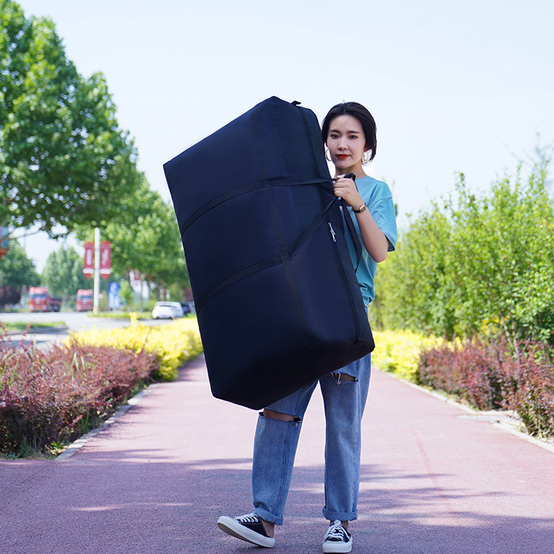 Moving Bag Oxford Cloth Large Capacity Thickened Waterproof Packing Bag Reinforced Extra Large Moving Bag Duffel Bag