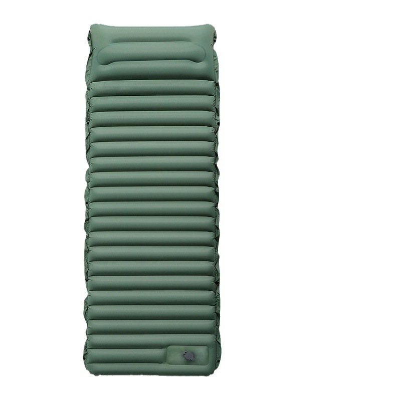 Outdoor camping tent foot type TPU inflatable mattress automatic portable beach folding picnic mat manufacturers new