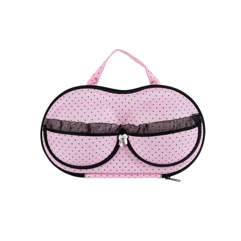 in stock EVA bra bag portable travel underwear underwear storage bag eva styling leopard print chest bag wholesale