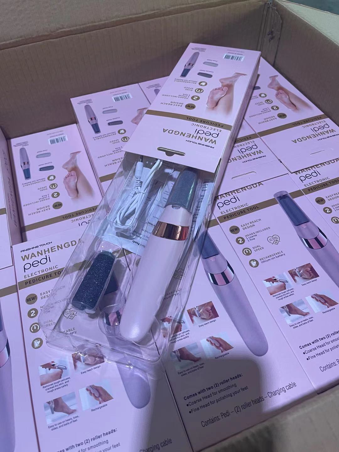 New electric foot grinder foot trimmer foot beauty peeling machine automatic foot rubbing calluses foot pedicure tool