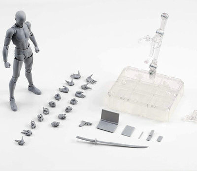 マネキンフィギュアフィギュアフィギュア人形可动お絵かき絵画アート漫画写生スケッチ男女武器付き|undefined