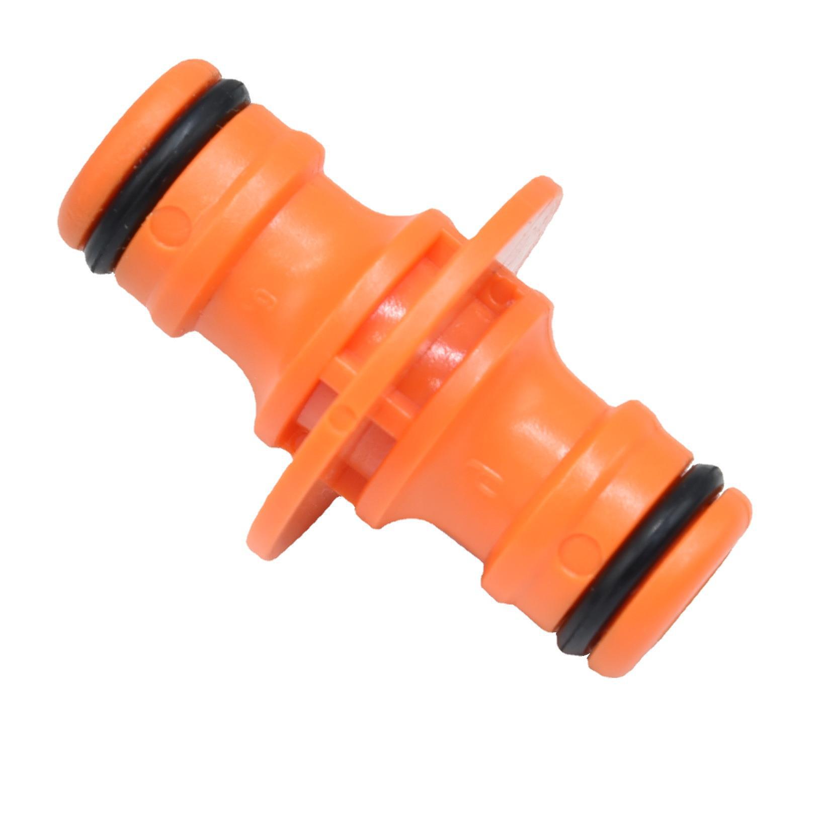 Plastic garden water pipe joint cross-border Amazon double-pass pacifier accessories garden watering extension repair tool