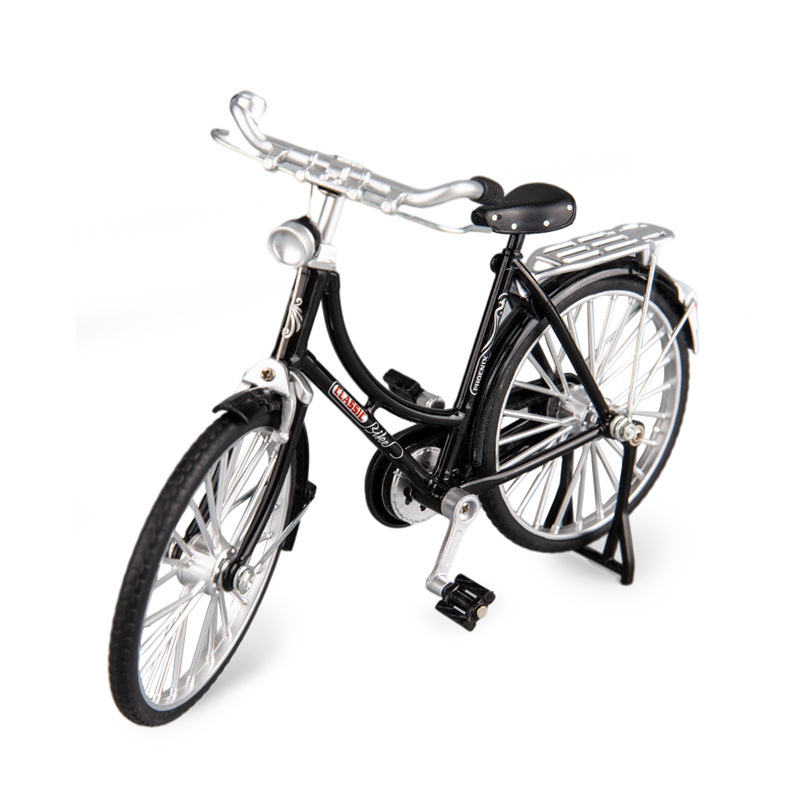 New cross-border retro crafts 28 bars alloy bicycle model old-fashioned bicycle creative gift ornaments