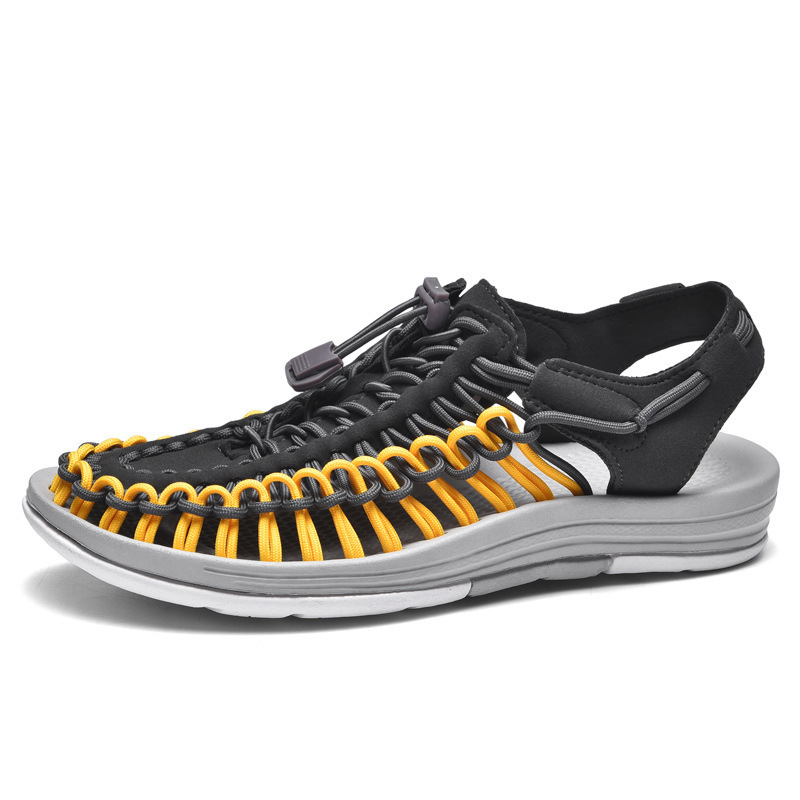 1998 sandals gray yellow