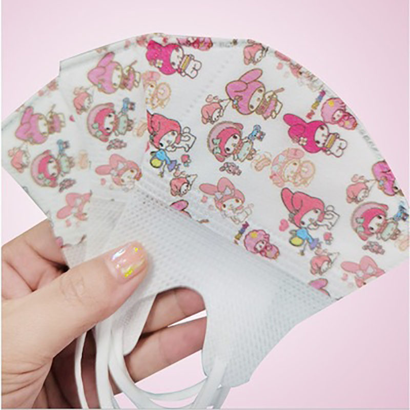 3D toddler baby mask 0-3 years old three-layer protection not stuffy 3D three-dimensional design