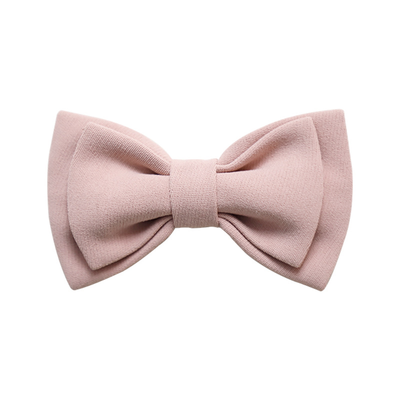 Children's British bow tie pin tapestry silk bow tie baby flower girl costume bow accessories a generation of hair