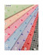 Fabric twill printing love fabric high-end fashion wholesale hair accessories clothing bags home Bureau children's bedding sunscreen