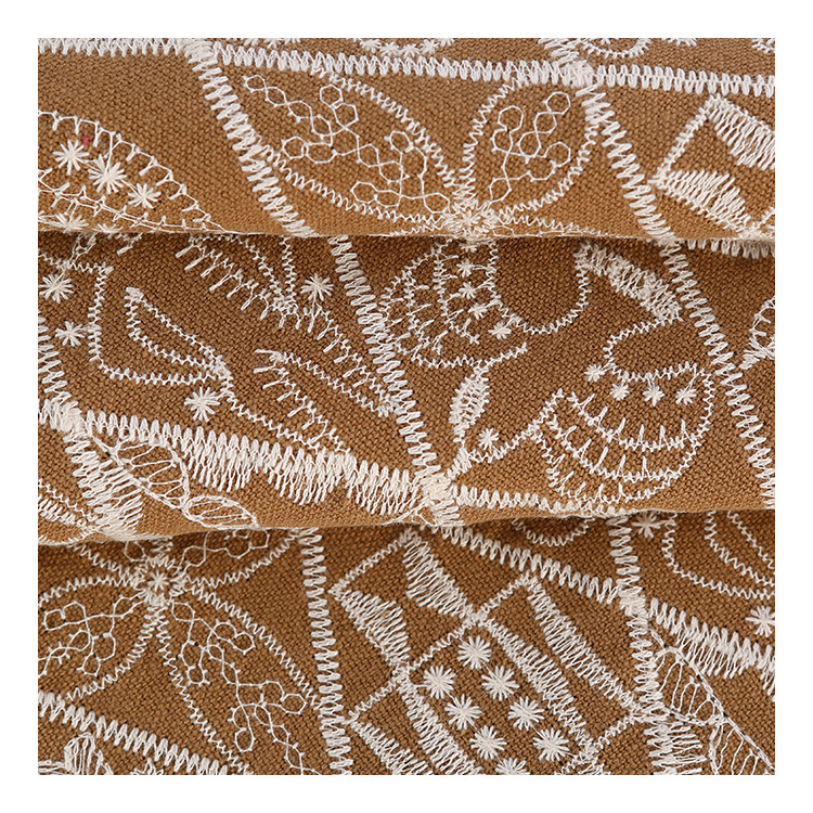 Factory Supply Non-Yakawa Ming Symphony Cotton and Linen Embroidered Cloth Hand-made Luggage Household Goods Fashion Cloth