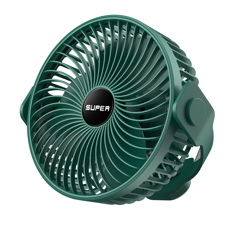 Desktop Hanging Two-in-One Mini Fan Household Dormitory Multifunctional Ceiling Fan USB Rechargeable Portable Small Fan