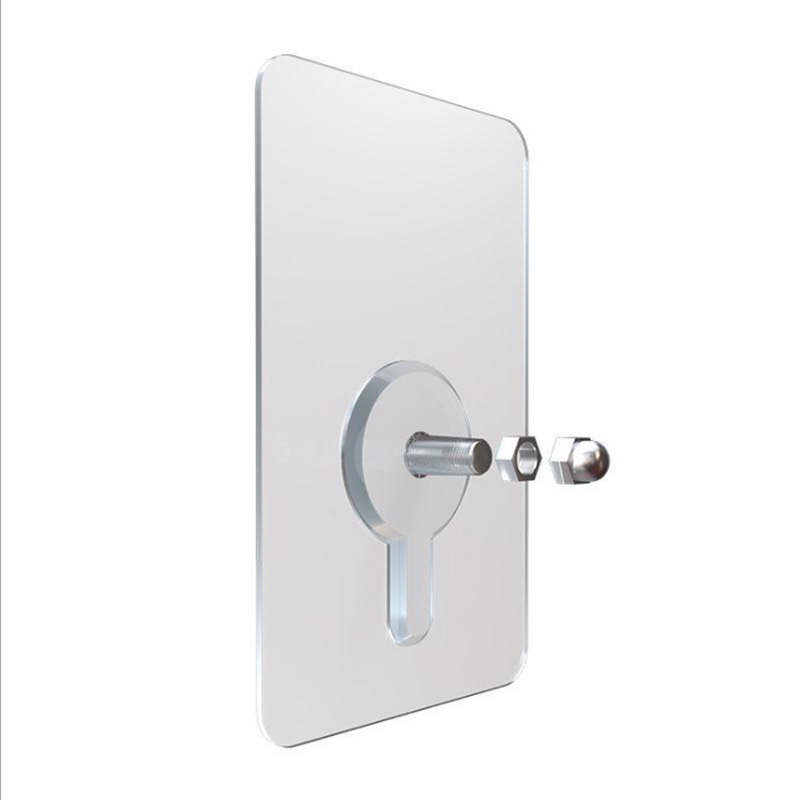 Non-Trace Nail Storage Rack Punch-Free Screw Sticker Hook Hanging Hook Wall Nail Hook Hole Board for Wall Nails