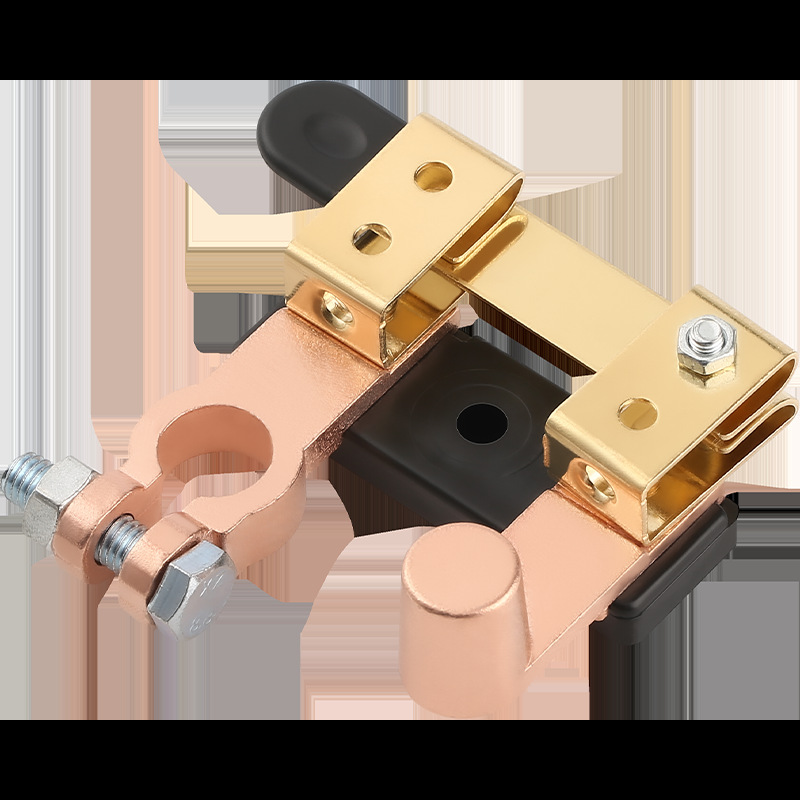 Car battery power-off switch modified switch brass thickened power-off negative truck trolley power supply knife switch