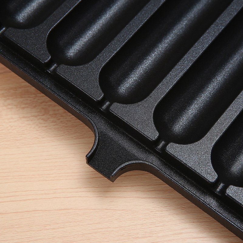 8-tube sausage baking pan with oil nozzle secret sausage baking sausage machine hot dog commercial sausage baking template sausage grinding tool baking pan