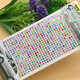 4mm car stickers color (504 PCs)
