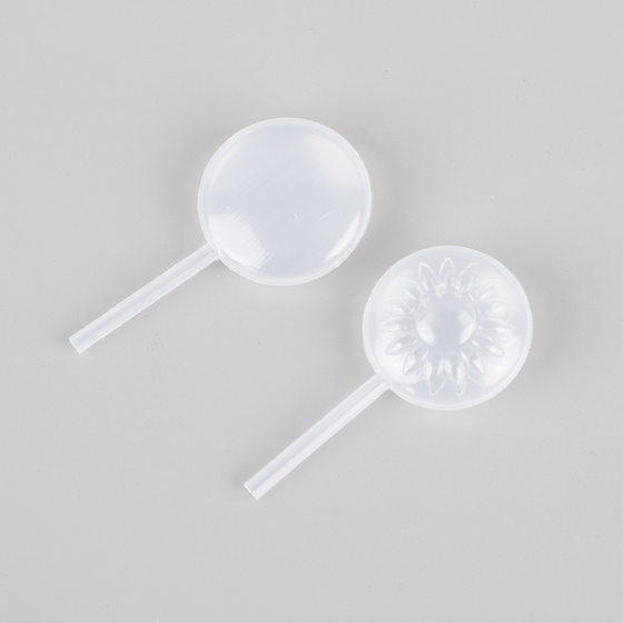 Baking special love shaped long five-pointed star 4ml plastic dropper cake room cream jam straw