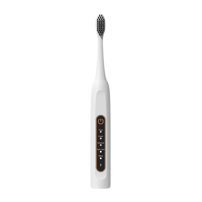 Electric toothbrush adult ultrasonic vibration soft hair whitening portable rechargeable male and female students teeth oral care