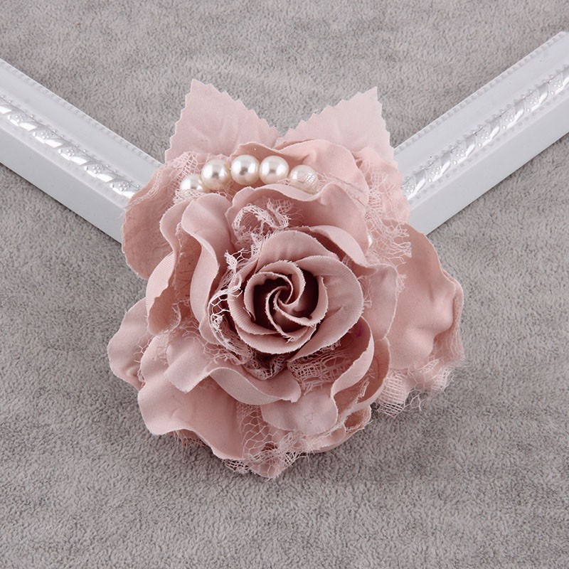 Japanese Style Sweet Lace Simple Corsage Fresh Cute Rose Brooch Pin Fashion Pin Accessories