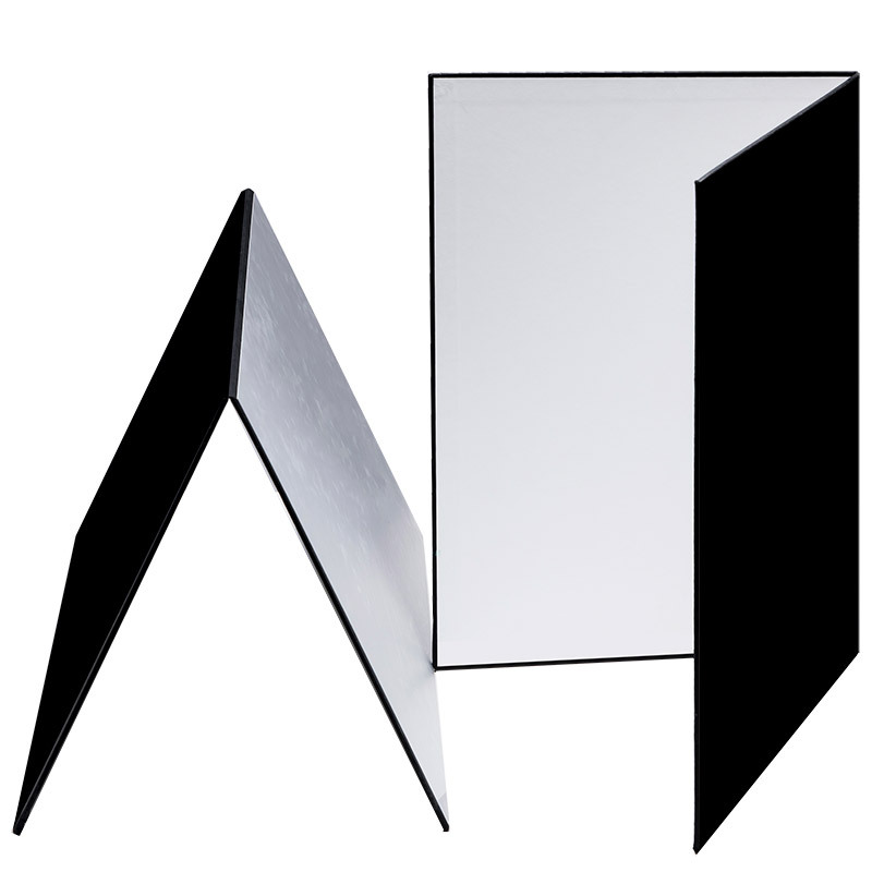 Foldable photographic cardboard reflector plate thickening photographic background products photographic accessories shooting props