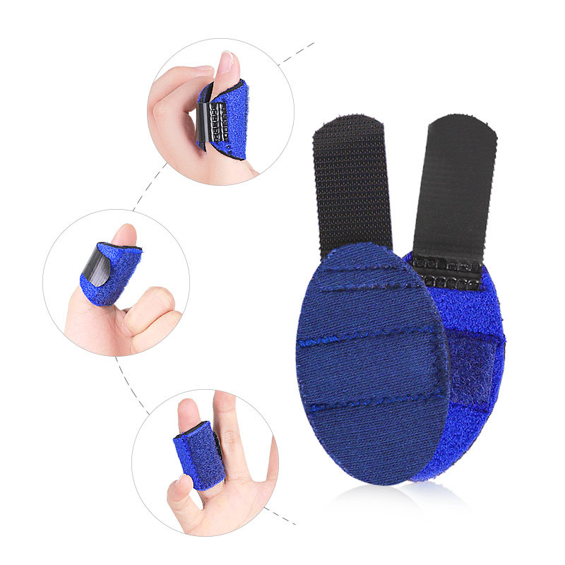 Velcro Finger Fixing Belt OK Cloth Fixing Splint Finger Protective Cover Aluminum Alloy Strip Removable