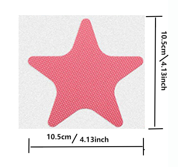 Amazon PEVA stars bathroom floor anti-slip stickers bathtub bath anti slip tape