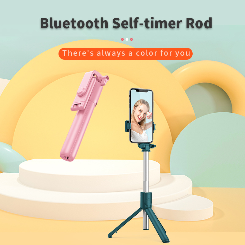 Wholesale Low Price Selfie Stick with Tripod Remote R1