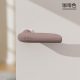 Dotted silicone door handle-Brown