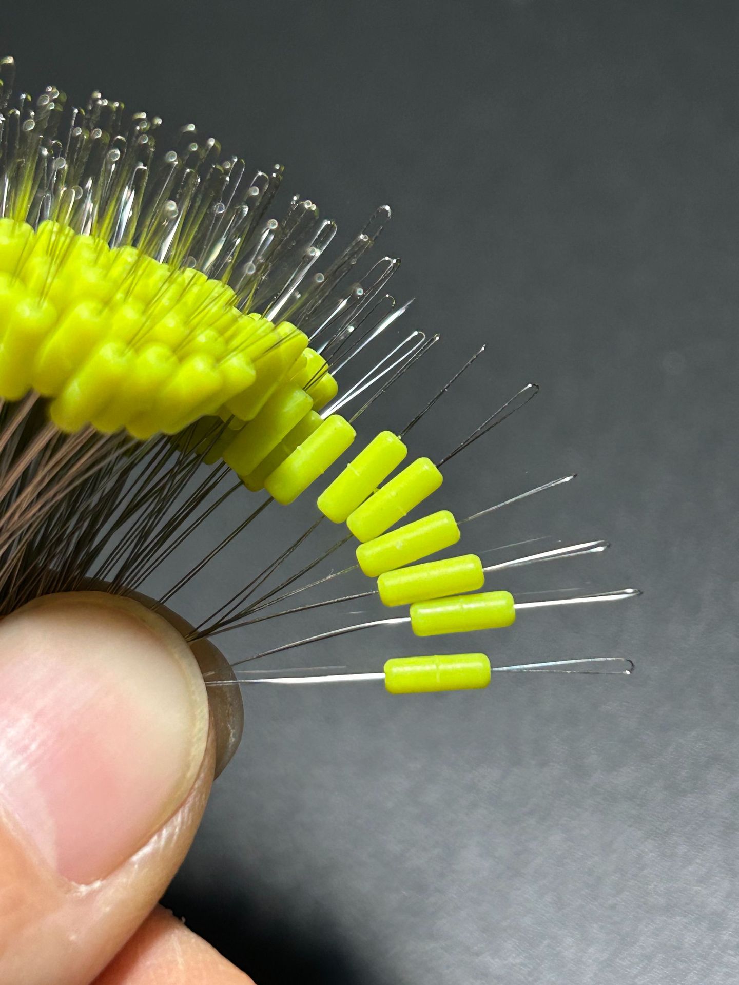 Silicone Space Bean 300/100 Bulk Reinforced High Permeable Ultra Tight Crystal Green Line Set Special Fishing Gear Wholesale