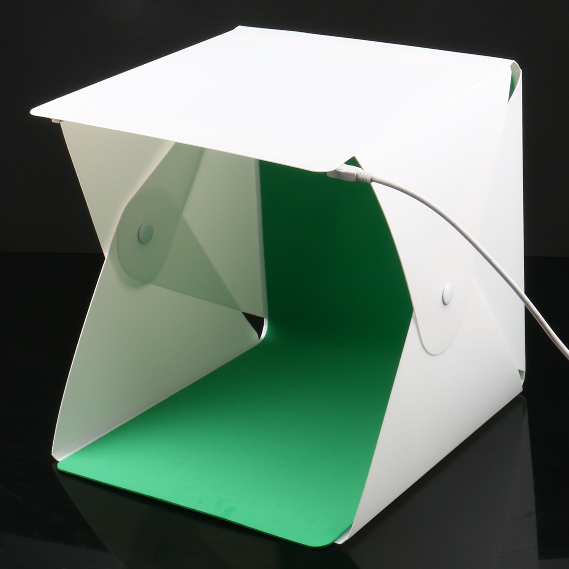 20cm Small Led Light Mini Studio Soft Light Box Portable Folding Light Box Photo Props
