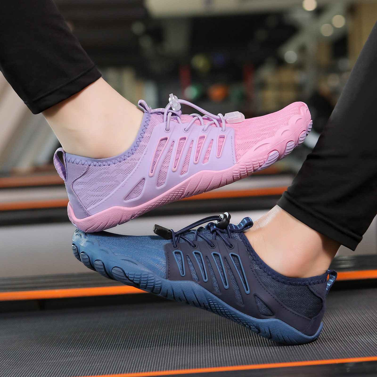 New Tracing Shoes Cross-border Five-finger Sports Fitness Outdoor Hiking Hiking Shoes Large Size Wading Shoes Couple's Beach Shoes