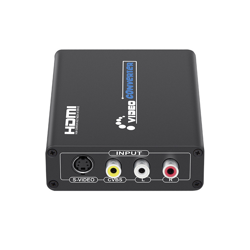 RCA CVBS AV to hdmi converter HD video AV + S-Video to HDMI converter 1080p