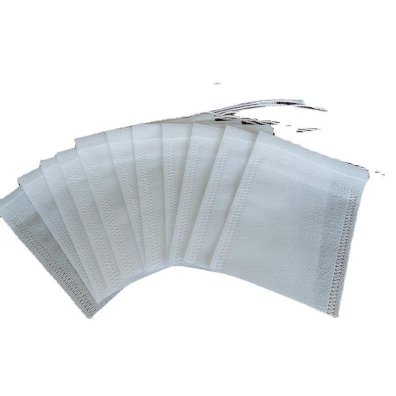 Tea bag disposable drawstring non-woven fabric decocting bag traditional Chinese medicine bag soup marinade bag tea packaging filter bag