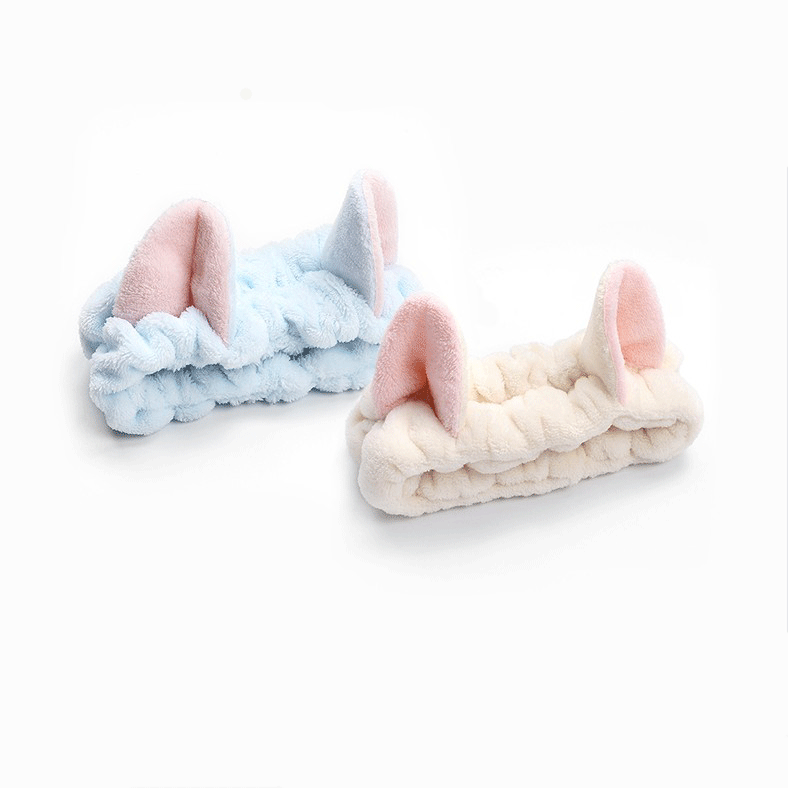 Hair band female face wash South Korea headband head accessories rabbit ears plush Internet celebrity hair tie cute headband headband