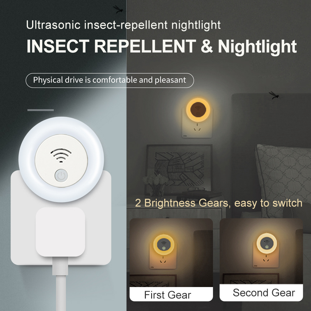 Mosquito repellent ultrasonic mosquito repellent electronic mosquito repellent household insect repellent factory self-operated cross-border supply