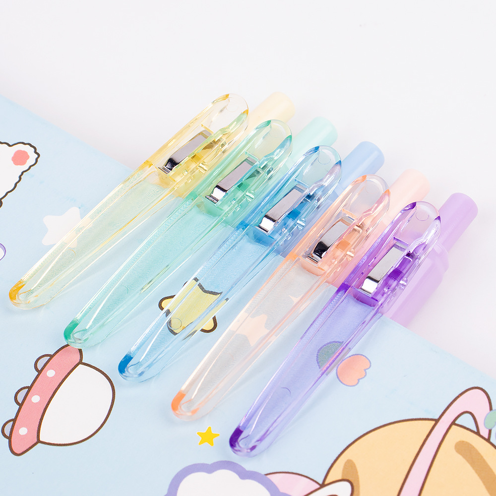 Ceramic safety non-cutting pen knife push-type small fresh knife pen manual hand account artifact pen-type paper cutter