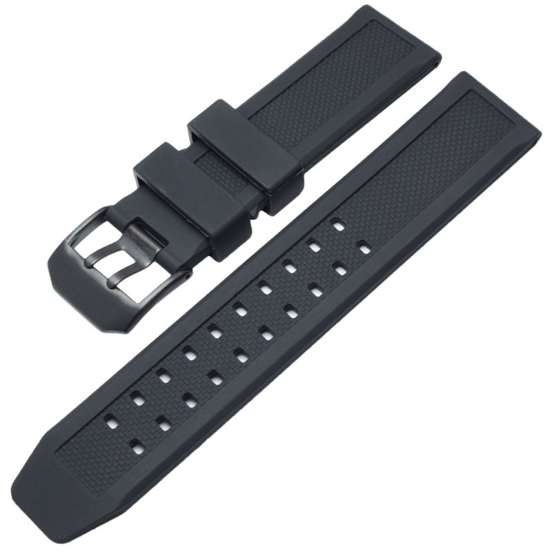 Adapted Watch lumiinox Rumino Watch Band 23mm Men's Silicone Watch Band Outdoor Sports Watch Band Wholesale