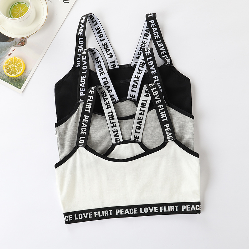 Underwear Students Junior High School Female Senior high school Girls' Bra Developmental Students Children Girls Pure Cotton Girls' Underwear Bra
