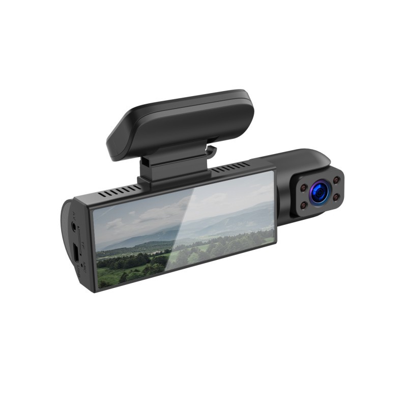 Трансграничный Новый M8 HD с двумя объективами Автомобильный передний экран IPS из цинкового сплава 3,16-дюймовый двойной записывающий рекордер вождения
