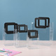 Black; 13*15*8; 10*8 small square