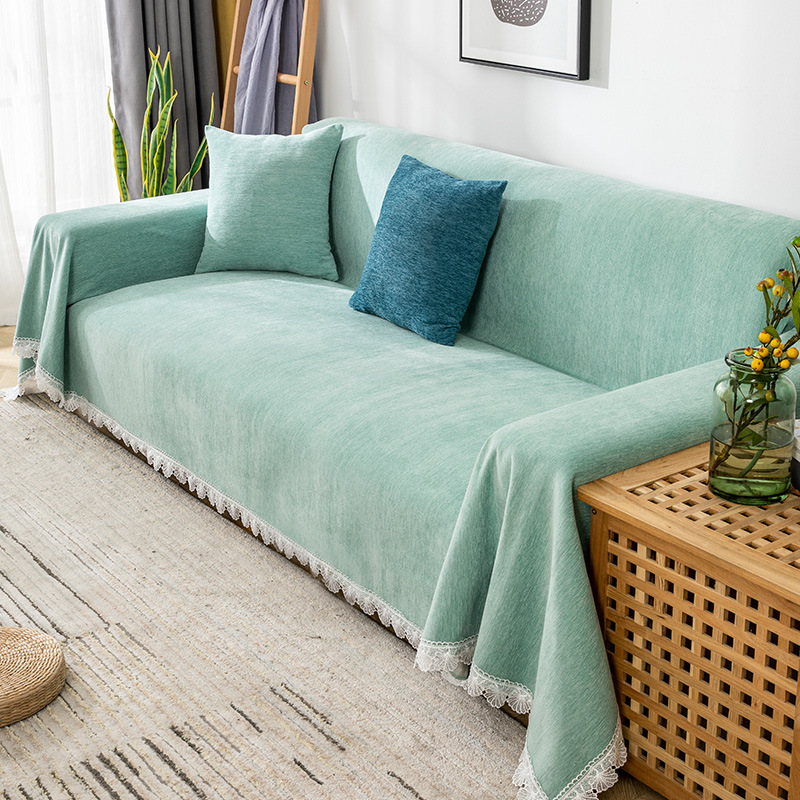 Anti-cat-scratch Cloth Sofa Cover Simple Modern Sofa Full Cover Cloth ins Style Universal Mat Four Seasons Universal Towel Cover Towel