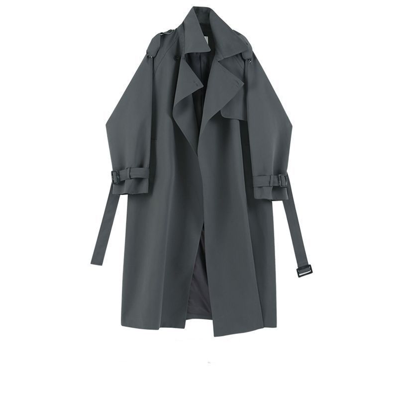 2024 Fashion Elegant All-match Women's Mid-length Coat Coat Spring and Autumn Loose Small Coat Trend