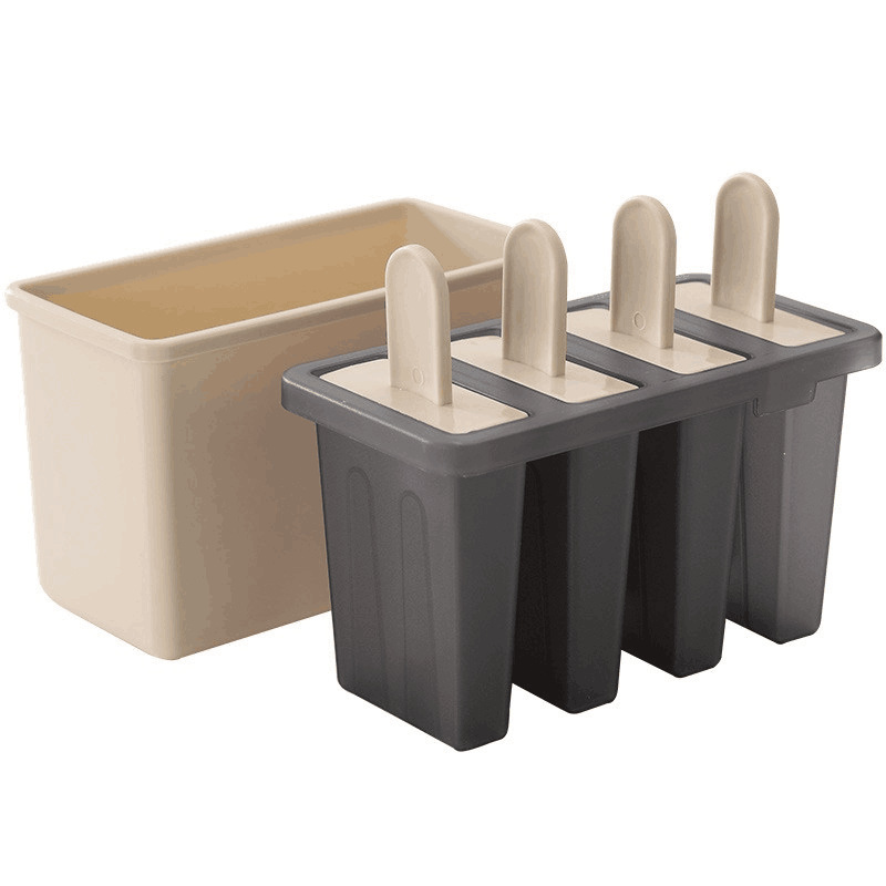Ice Cream Mold Household Making Popsicle Popsicle diy Ice Cream Frozen Ice Cube Sorbet Ice Cream Homemade Popsicle Box Grinding Tool