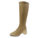 But Knee Long Boots Women's 2023 Autumn and Winter New British Style Fashion Small Body-Slimming High Heel Knight Women's Boots