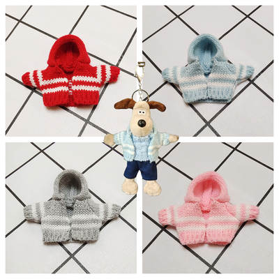 Leader Dog Doll 14cm Sweater Cardigan Collection Hot Selling Clothing Accessories Saint Repair Dog Suit Clothes Spot Free Shipping