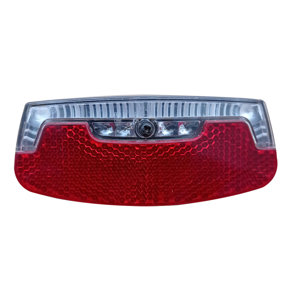 Mountain bike bicycle taillight folding car rear tail shelf installation LED warning light night riding equipment accessories