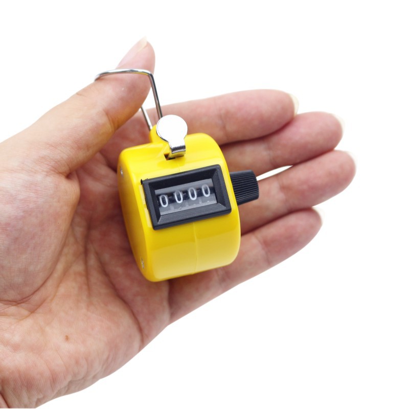 Factory wholesale four digit color mechanical counter plastic mechanical manual counter electronic counter
